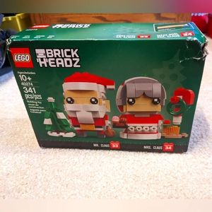 Lego 40274 Brick Headz Mr. Claus Mrs. Claus